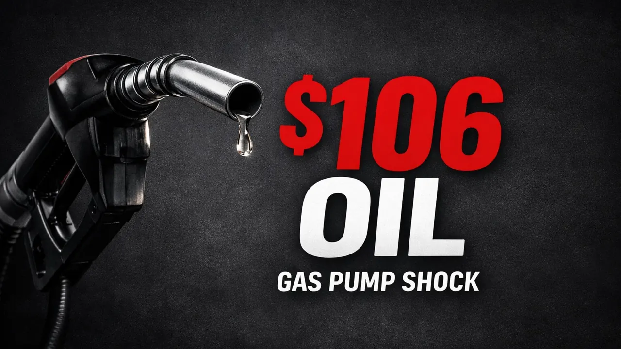 Gas Pump Shock: $106 Oil